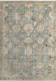 Dynamic Rugs ELLA 3985-850 Taupe and Blue
